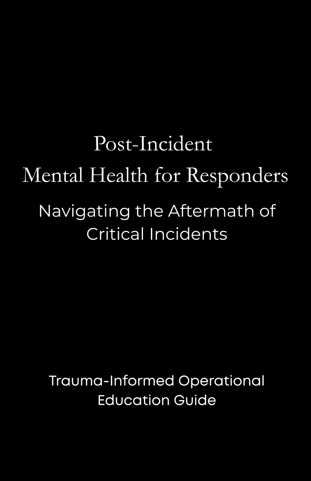 Operational Stress & Trauma Foundations Bundle